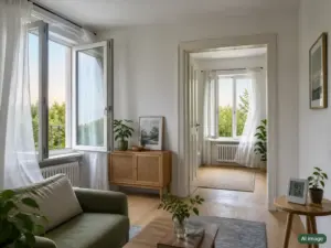 Im Sommer richtig lüften: Wann Fenster auf und wann zu?