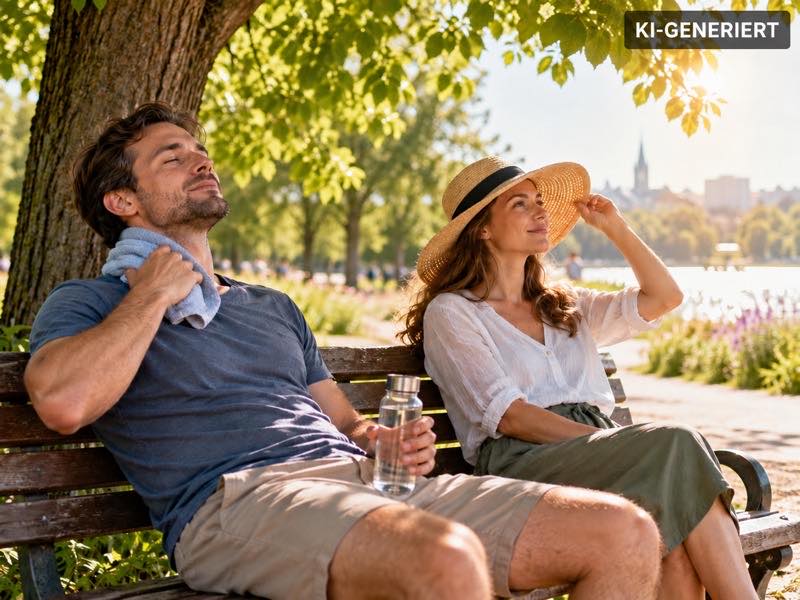 KI-GENERIERT: Hitzeschutz bei Hitzschlag oder Sonnenstich